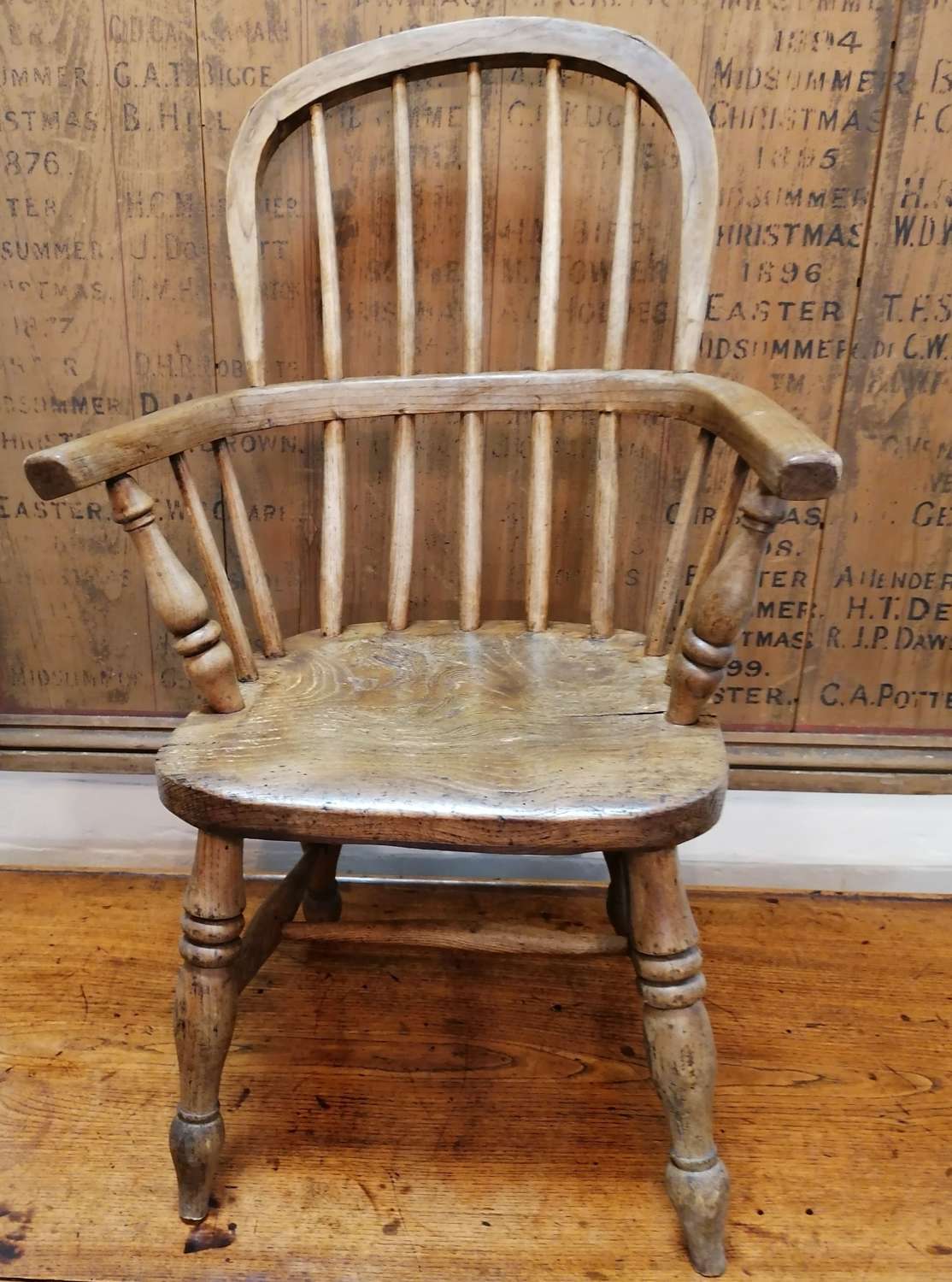 19th C Childs Windsor Chair.