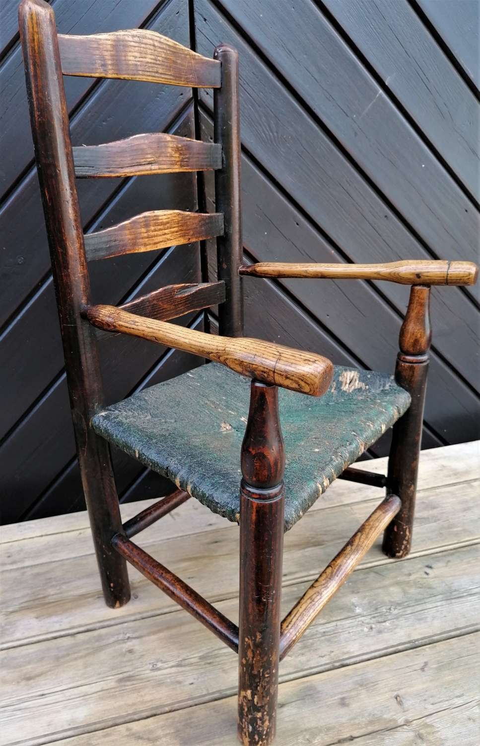 19th C Child,s Ladder back Chair